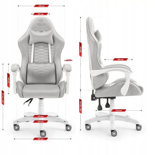 FOTEL GAMINGOWY DLA GRACZA BIUROWY HELL'S na Arena.pl