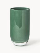 Wazon ze szkła Rosabella, Ø 15 x H 28 cm zielony
