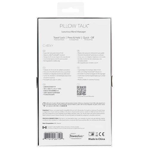 pillow talk   cheeky wand massager teal na Arena.pl