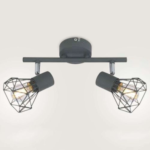 LAMPA sufitowa VERVE 92-60976 Candellux metalowa OPRAWA listwa SPOT reflektorki drut loft szary na Arena.pl