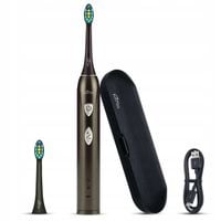 STYLOWA ELEKTRYCZNA SZCZOTECZKA SONICZNA DO ZĘBÓW + ETUI MEDIA-TECH MT6510