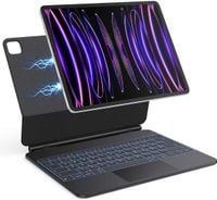 UŻYWANE Etui z klawiaturą do iPad Air 13 M3/M2/Pro 12.9 OMOTON KC007 QWERTZ