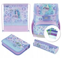 Tornister z wyposażeniem HERLITZ LOOP PLUS MYSTIC MERMAID + TECZKA A4