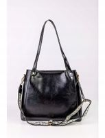 Torebka Lexi czarna IBG Nordic 31 cm\27 cm\9 cm