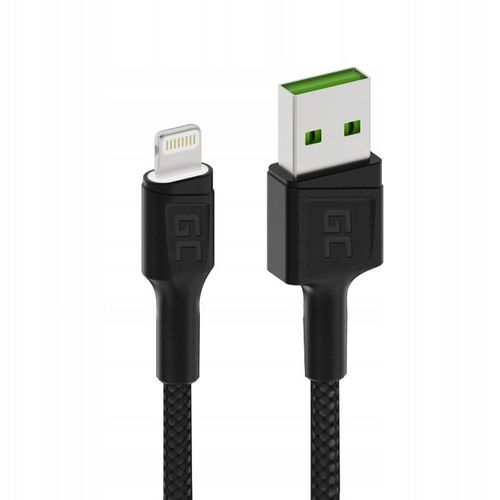 2x Kabel Lightning 2m LED GreenCell Ray szybkie ładowanie do Apple iPhone na Arena.pl