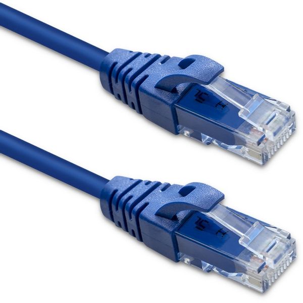 Qoltec Kabel Patchcord UTP CAT6 2 x RJ-45 1m High speed Gold zdjęcie 1