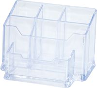 PRZYBORNIK NA BIURKO DONAU CLASSIC TRANSPARENTNY