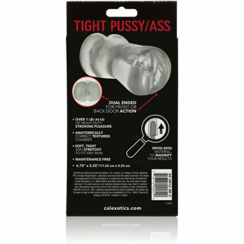 calexotics pureskin model intymny dwuwejściowy 16,5x9,5 cm na Arena.pl