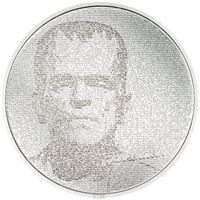 Cook Islands: Typefaces - Frankenstein 1 uncja Srebra 2023 Proof
