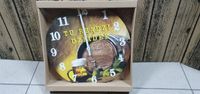 zegar ścienny  30cm  TU RZĄDZI DZIADEK
