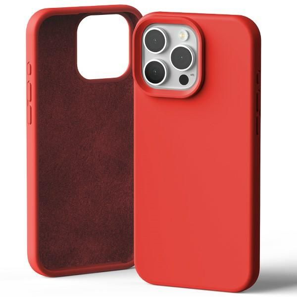 mercury silicone iphone 16 pro max 6,9czerwony/red zdjęcie 3