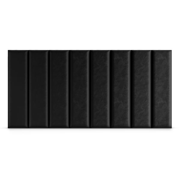 Panel Tapicerowany Ścienny Czarny 70cm x 15cm zdjęcie 5