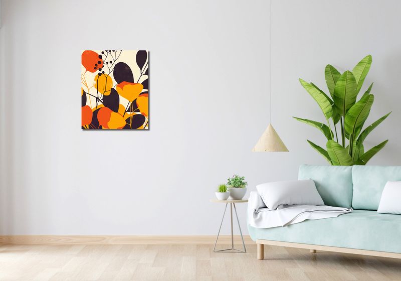 Obraz 50x60cm Ogrodowa Paleta zdjęcie 2