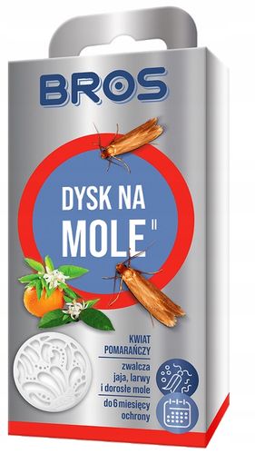 BROS - dysk na mole kwiat pomarańczy - 5 szt. na Arena.pl
