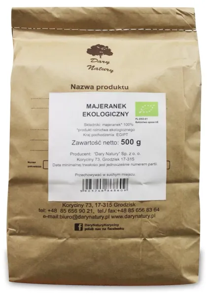 Majeranek BIO 500 g - Horeca (dary Natury) zdjęcie 1
