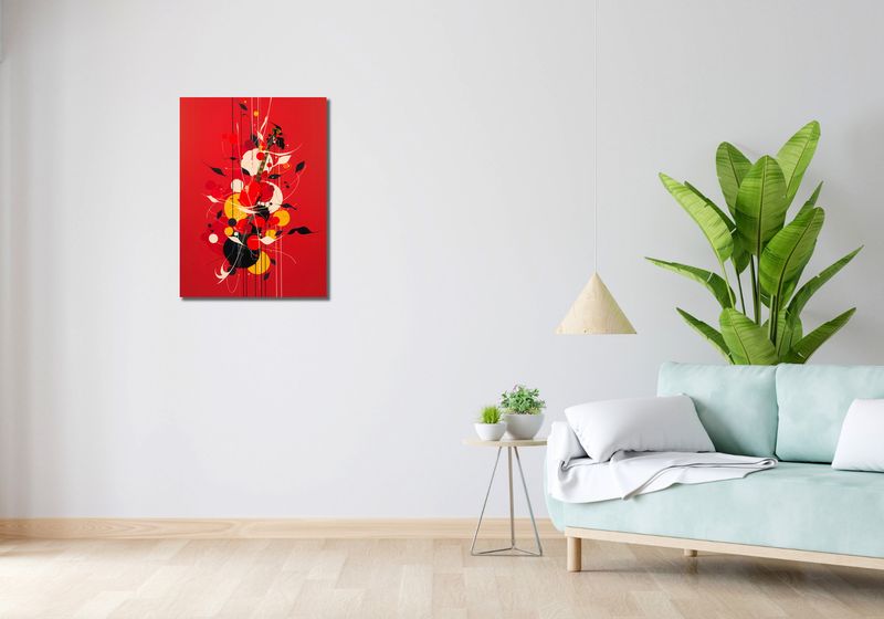 Obraz 50x70cm Melodyjna Barwa zdjęcie 2