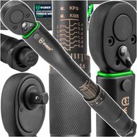 KLUCZ DYNAMOMETRYCZNY 1/4" 2-24NM ETUI Z BLOKADĄ CERTYFIKAT KALIBRACJI CR-V