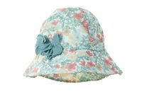 Pupill LIRICA kapelusz wiązany dla dziewczynki lniany miętowy 46-48