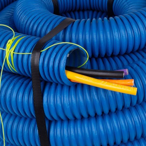 RURA KARBOWANA AROT 50mm 10m PESZEL DO ZIEMI Z PILOTEM NIEBIESKA DVR RDG na Arena.pl