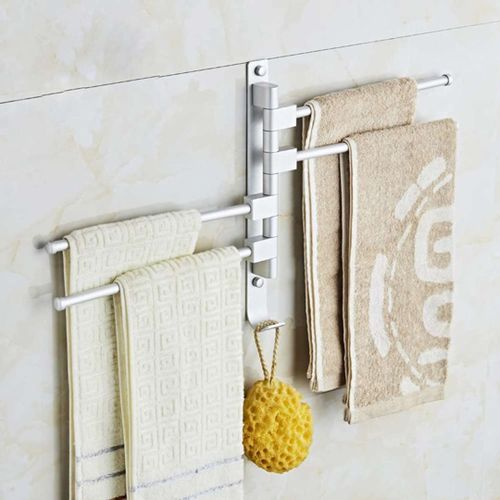 Wieszak na ręczniki Ortys srebrny na Arena.pl