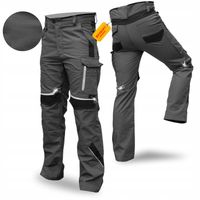 SPODNIE ROBOCZE MĘSKIE OCHRONNE BOJÓWKI MONTERSKIE WYTRZYMAŁE RIP-STOP BHP