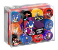 SONIC STEMPELKI SAMOTUSZUJĄCE pieczątki z postaciami bajki z gry