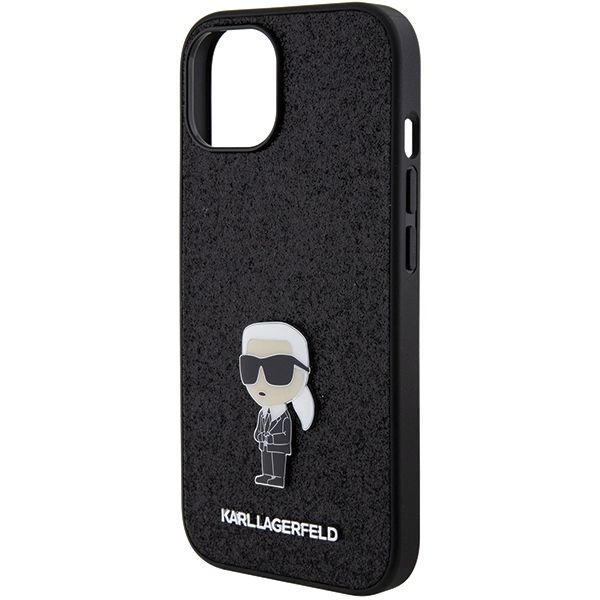 Etui Karl Lagerfeld do iPhone 15, iPhone 14, iPhone 13, Czarny zdjęcie 6