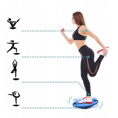 PLATFORMA DO BALANSOWANIA BALANCE BOARD DESKA DYSK DO ĆWICZEŃ na Arena.pl