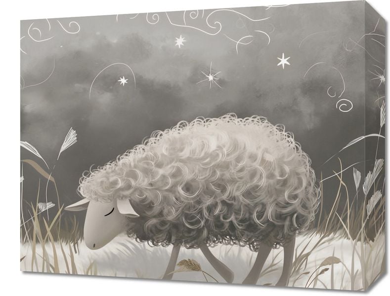 Obraz 50x40cm Bujna Owca zdjęcie 1