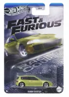 HOT WHEELS SZYBCY&WŚCIEKLI AUTO HONDA CIVIC EG SILVER SERIES 6,5 CM JBY39