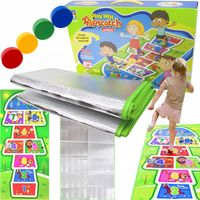 ZRĘCZNOŚCIOWA GRA W KLASY DUŻA MATA DO SKAKANIA GRA DLA DZIECI