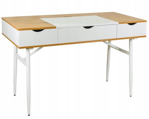 biurko eleganckie do gabinetu biura szuflada nowoczesne duże komputerowe na Arena.pl