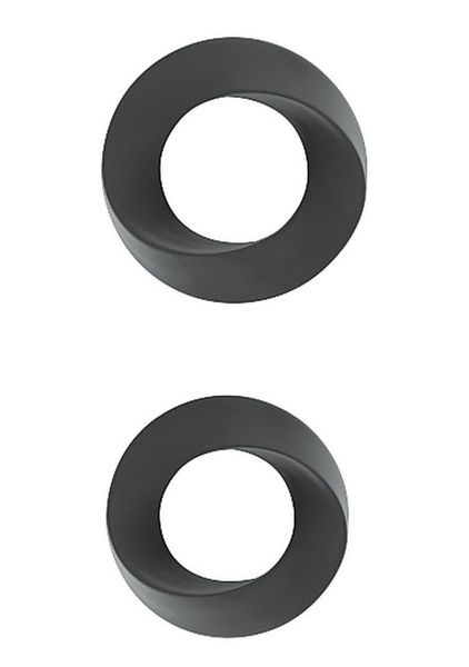 No.24 - Cockring Set - Grey zdjęcie 2