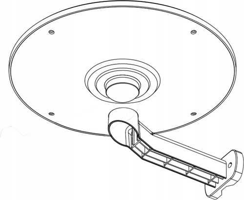 MOCNA MAŁA ANTENA TV DVB-T DVB-T2 360 STOPNI KEMPING DVB T DVB-T2 BIAŁA USB na Arena.pl