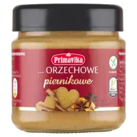 Pasta Orzechowa Piernikowa Bezglutenowa 185 g - Primavika