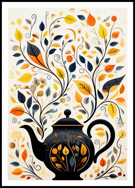 Plakat 68x98cm Jesienna Melodia zdjęcie 3