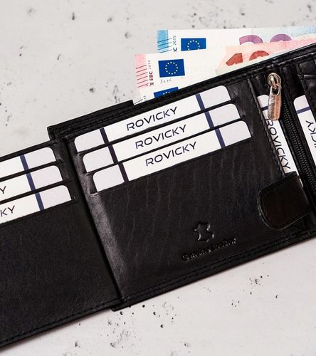 Always Wild pojemny męski portfel skórzany z RFID na Arena.pl