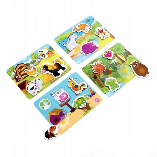 Gra edukacyjna Kto gdzie mieszka? Gra z rzepami dla dzieci Roter Kafer 3+ na Arena.pl