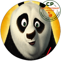 Opłatek na tort Kung fu Panda