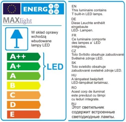 Kinkiet Lord led W0235 - MaxLight na Arena.pl
