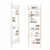 MAMOI Naścienna półka na książki, regał dla dzieci