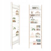 MAMOI Naścienna półka na książki, regał dla dzieci