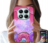ETUI DO XIAOMI NOTE 14 PRO 5G - SŁODKIE DONUTY Z LUKREM W TLE + SZKŁO