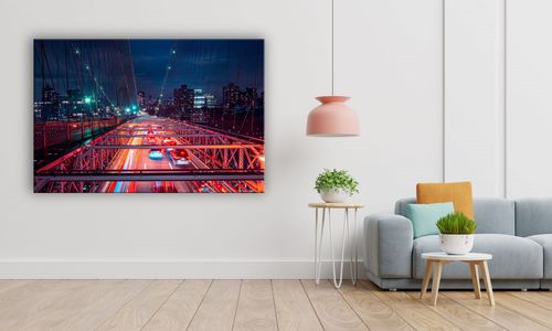 OBRAZ NA PŁÓTNIE 067 Most 100x70cm na Arena.pl
