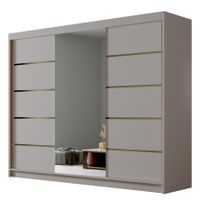 Szafa przesuwna AMBER VI 250-pojemna garderoba-KASZMIR