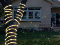 SZNUR OZDOBNY 72 LED Z BROKATEM ZŁOTY ŚWIATŁO CIEPŁE BIAŁE