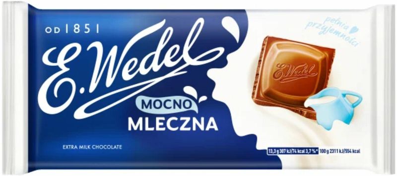 WEDEL CZEKOLADA 80G MOCNO MLECZNA zdjęcie 1