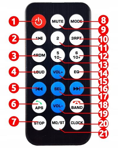 RADIO SAMOCHODOWE 1DIN ZASILANIE 24V BT USB SD AUX na Arena.pl