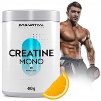 KREATYNA MONOHYDRAT Formotiva Creatine Mono 400 g NA MIĘŚNIE I ENERGIĘ