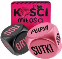 SEX GADŻET KOŚCI MIŁOŚCI DO GRY WSTĘPNEJ DLA PAR GRA KOSTKI PREZENT